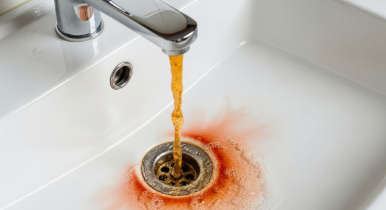 Perchè esce acqua ruggine dal rubinetto?